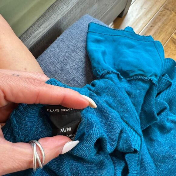 Club-monaco Women's Blue sweater - Picture 6 of 6